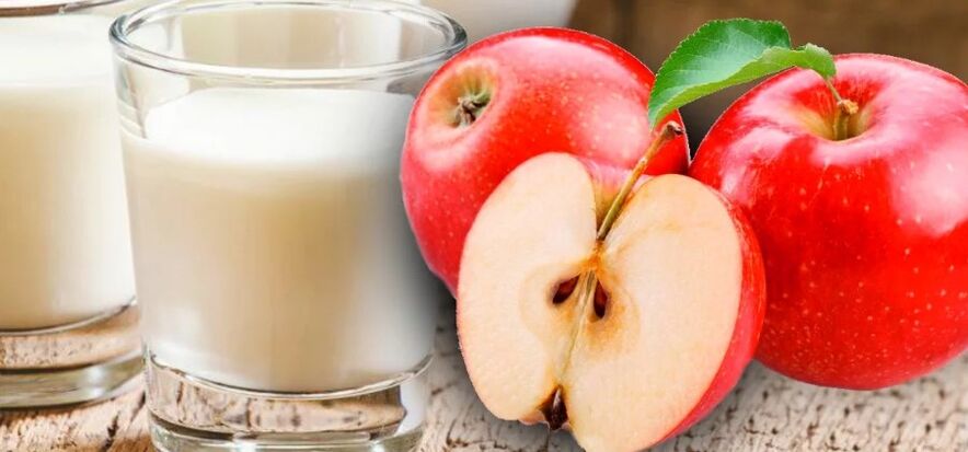 Риояи Kefir-Apple